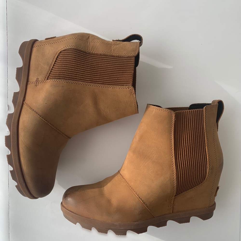 SOREL Joan of Arctic Wedge II Chelsea RARE